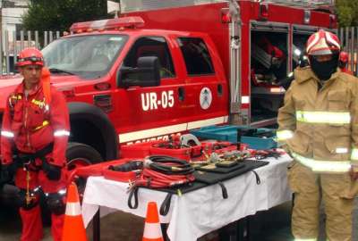 Equipo especializado contra Incendios Forestales del Cuerpo de Bomberos de Quito viajar&aacute; a Chile