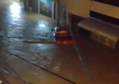 Una c&aacute;mara de seguridad muestra la dimensi&oacute;n de lo ocurrido en Posorja.
