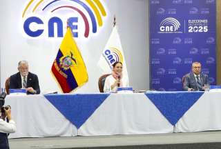 CNE no da paso al reclamo del corre&iacute;smo y proclama a Daniel Noboa como ganador