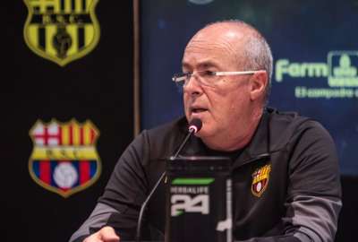 Jorge C&eacute;lico se molest&oacute; con la pregunta que le realiz&oacute; una periodista. 