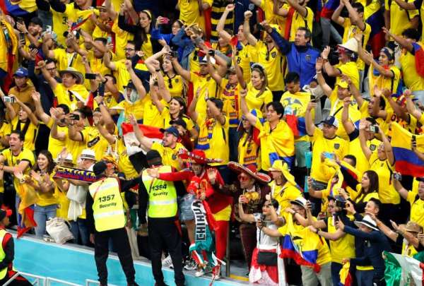 Los aficionados ecuatorianos habr&iacute;an proferido c&aacute;nticos discriminatorios en el Mundial.