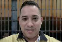 Junior Rold&aacute;n se retir&oacute; el grillete electr&oacute;nico