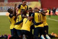Ecuador celebró la disputa del partido inaugural en Catar 2022.
