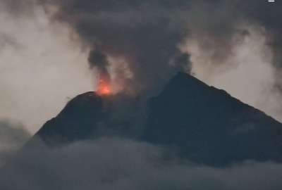 Posible ca&iacute;da de ceniza proveniente del volc&aacute;n Sangay en cuatro provincias del pa&iacute;s