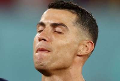 &iexcl;La emoci&oacute;n de Cristiano Ronaldo al cantar el himno de Portugal!
