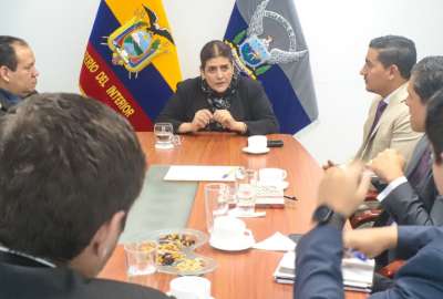 La ministra de Gobierno, M&oacute;nica Palencia, presidi&oacute; la reuni&oacute;n para la creaci&oacute;n de esta unidad investigativa.