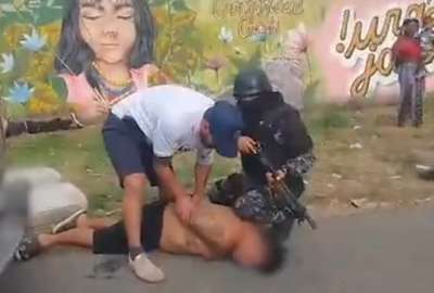Joel M. fue detenido en la v&iacute;a a Quevedo, por presunta trata de personas.