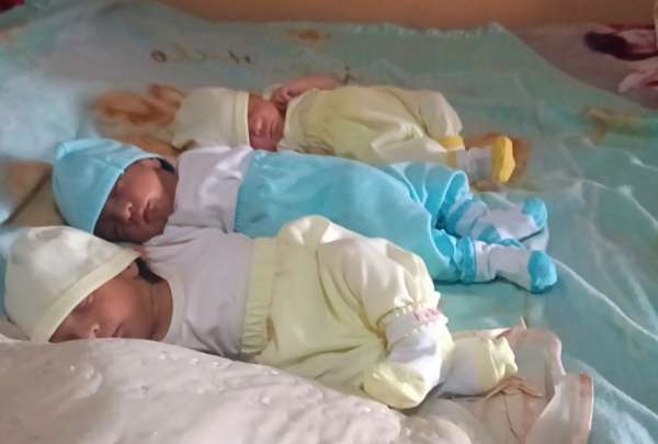 Los tres beb&eacute;s nacidos en el Hospital Vicente Corral Moscoso gozan de excelente salud.