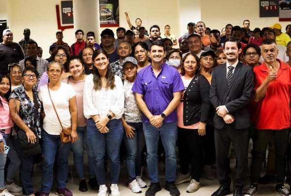La capacitaci&oacute;n fue en Samborond&oacute;n
