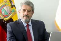 Ministro de Salud, José Ruales.