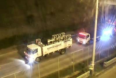 Un convoy con ox&iacute;geno, gas e insumos m&eacute;dicos ingres&oacute; a Cuenca por la madrugada