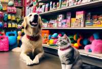 Las mascotas tambi&eacute;n disfrutan de los regalos