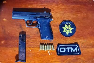 Polic&iacute;a detiene a un hombre que portaba un arma de fuego en Lago Agrio