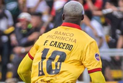 Felipe Caicedo anot&oacute; gol ag&oacute;nico para empate de Barcelona SC