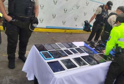M&aacute;s de 150 celulares y tablets sin justificaci&oacute;n de su procedencia fueron decomisados en Quito.