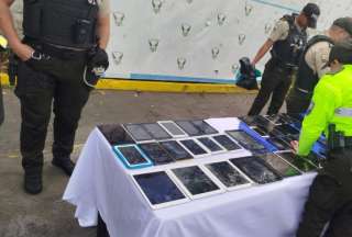 Autoridades clausuran establecimiento que vend&iacute;a objetos robados en Quito