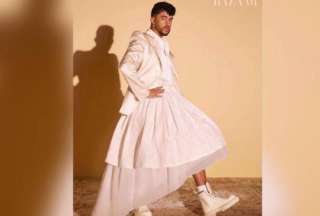 Bad Bunny sorprende a sus seguidores al aparecer vestido de novia