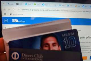 El SRI incorpora nuevas tarjetas para el pago en l&iacute;nea