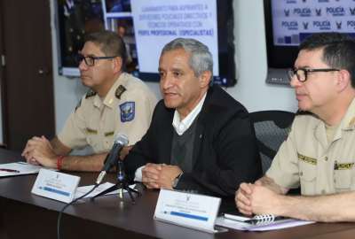 Patricio Carrillo, ministro del Interior, confirm&oacute; que los presuntos involucrados en lavado de activos ten&iacute;an una empresa de captaci&oacute;n ilegal de dinero.