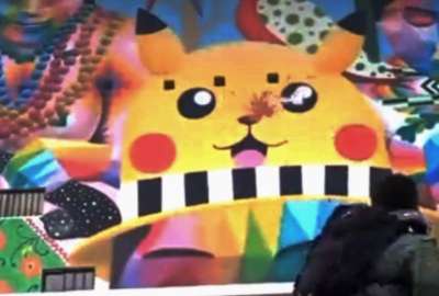 AMC notific&oacute; el inicio de un proceso de sanci&oacute;n contra el hombre que lanz&oacute; pintura al mural de la 24 de Mayo