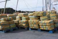 El operativo para decomisar la droga ocurrió en Lisboa.