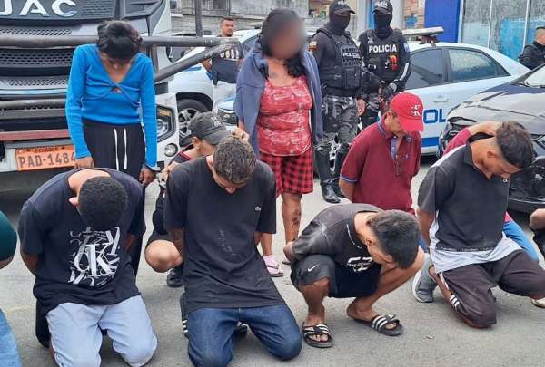 29 personas resultaron detenidas en la intervenci&oacute;n realizada por el Bloque de Seguridad en Dur&aacute;n.
