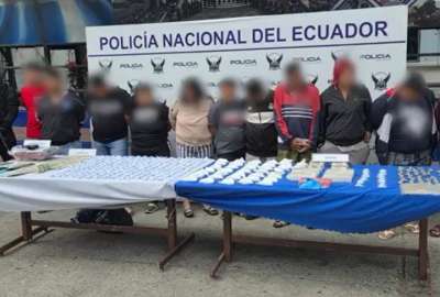 Polic&iacute;a Nacional aprehendi&oacute; a 22 personas en Guayaquil
