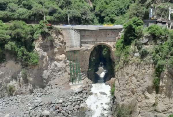 Los trabajos para fortalecer el puente ya fueron terminados