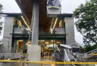 Este accidente del Metrocable es el primero que sucede desde que entr&oacute; en operaci&oacute;n el 7 de agosto de 2004, seg&uacute;n medios locales.