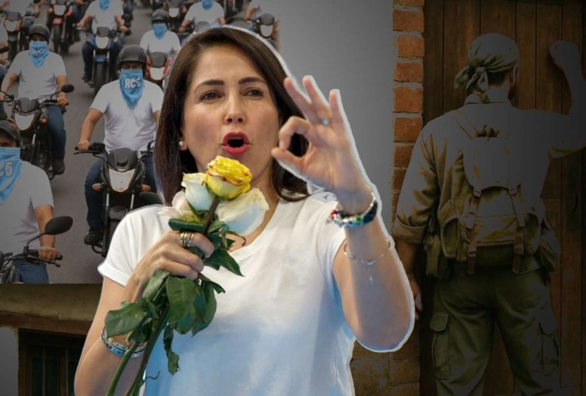 La candidata se refirió al tema en una rueda de prensa.
