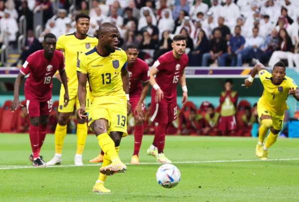 Enner Valencia se convirti&oacute; en el m&aacute;ximo goleador de Ecuador en Mundiales