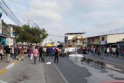 Avioneta habr&iacute;a ca&iacute;do en plena avenida en la ciudad la Libertad en Santa Elena
