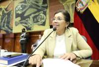 Guadalupe Llori no convoc&oacute; a sesi&oacute;n del Pleno para conocer el informe de destituci&oacute;n en su contra