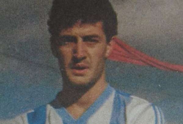 Gustavo Alfaro, cuando era jugador profesional del Atl&eacute;tico Rafaela.