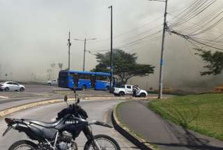 Quito: Se registr&oacute; un nuevo incendio forestal