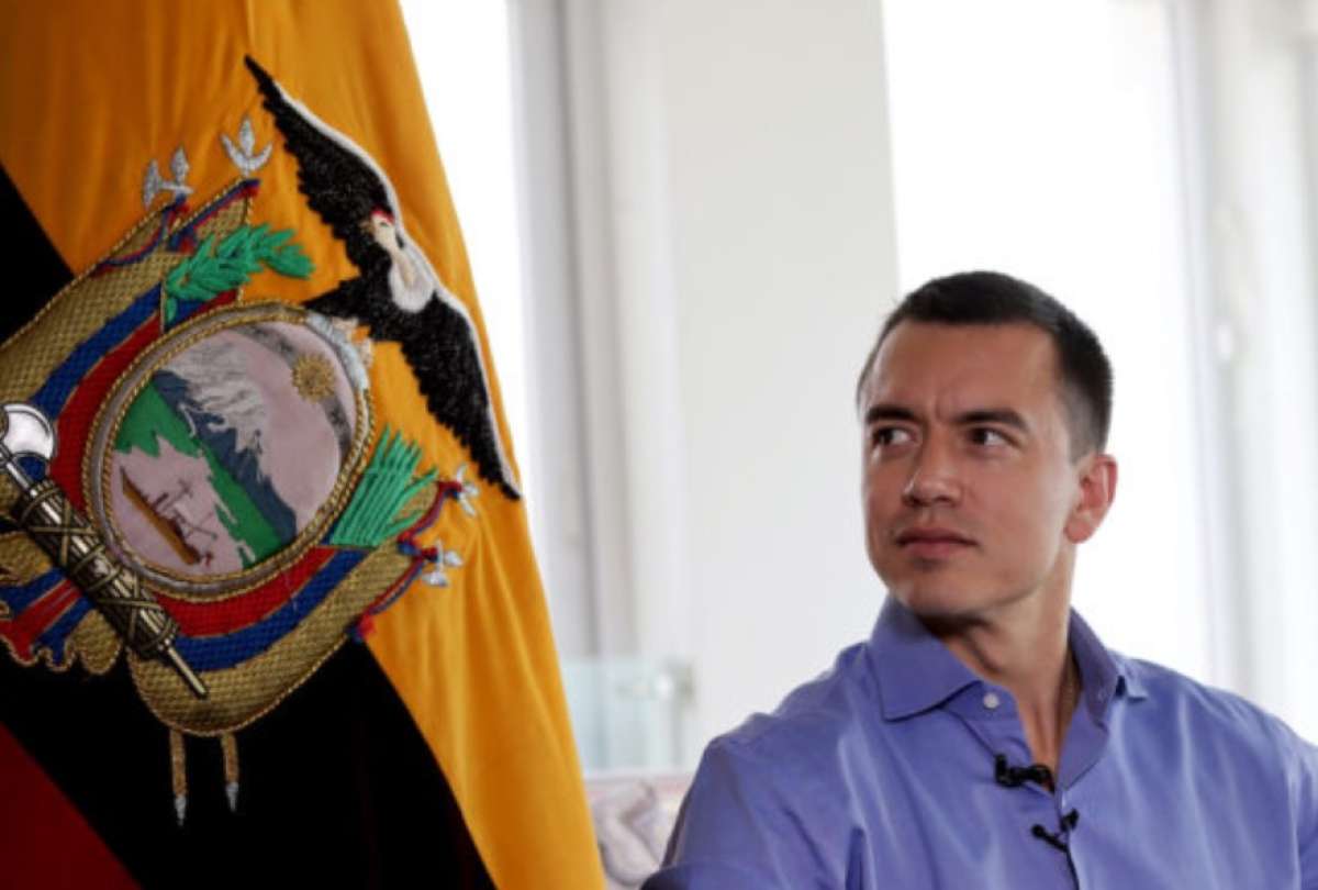 El presidente Daniel Noboa destac&oacute; en cadena nacional sus logros del primer a&ntilde;o de gesti&oacute;n.