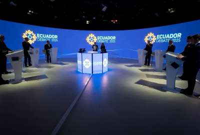 En pocos minutos empezar&aacute;n a llegar los candidatos a la Presidencia del Ecuador.