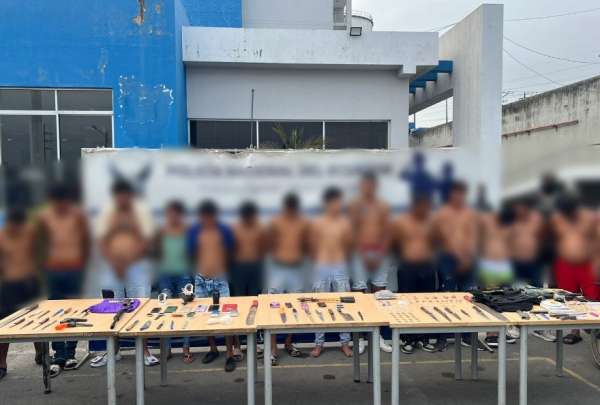 18 de los 21 aprehendidos tendr&iacute;an vinculaci&oacute;n con la organizaci&oacute;n delictiva Chonekillers. 