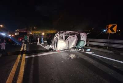 Personal de emergencia atendi&oacute; a seis personas heridas tras un accidente en Pedro Moncayo. 