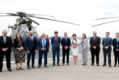 Presidente Noboa se reuni&oacute; con CEO de Airbus Helicopters