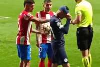 La pelea en los &uacute;ltimos minutos del Atl&eacute;tico de Madrid VS Manchester City