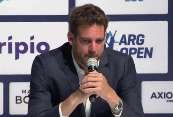 Juan Mart&iacute;n Del Potro se retira del tenis