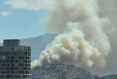 Este jueves se registr&oacute; un incendio en el Panecillo