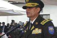 Comandante de Polic&iacute;a se solidariza con familiares de polic&iacute;as fallecidos en la Joya de los Sachas
