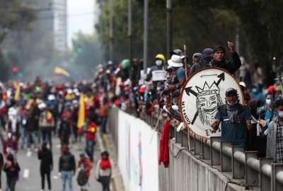 Dos organizaciones sociales consideran que la protesta de la CONAIE solo tiene un prop&oacute;sito golpista