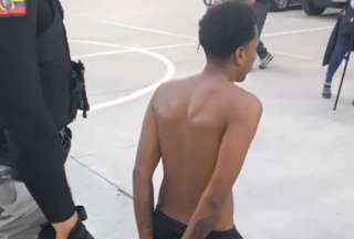 Polic&iacute;a Nacional captur&oacute; al m&aacute;s buscado de Esmeraldas