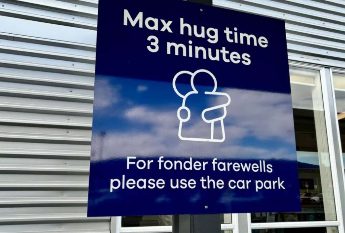 Este es el l&iacute;mite para dar abrazos y otros afectos en Nueva Zelanda. 