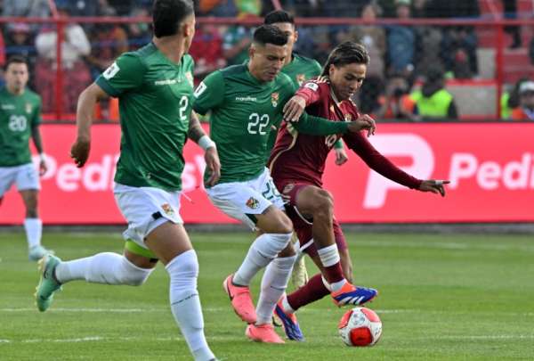 Bolivia gole&oacute; a Venezuela