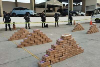 La Polic&iacute;a incaut&oacute; 206 toneladas de droga en Ecuador, en lo que va de 2023.