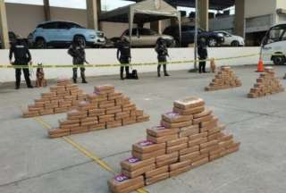 La Polic&iacute;a incaut&oacute; 206 toneladas de droga en Ecuador, en lo que va de 2023